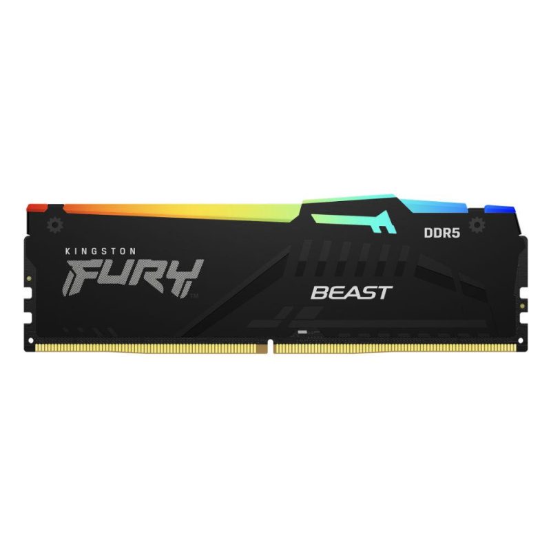 Памет Kingston FURY Beast Black RGB 64GB(2x32GB) DDR5 6000MHz - Image 3
