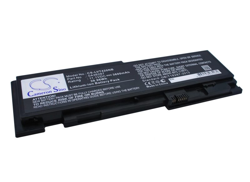 Батерия  за лаптоп  Lenovo ThinkPad T420s T420si T430s 42T4846, 11.1V, 3600mA CAMERON SINO - Image 2