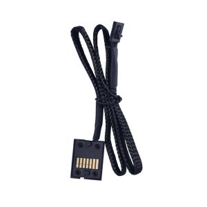 Комплект 3 броя Вентилатор Lian Li UNI FAN TL Reverse LCD 120mm - Black - Image 5