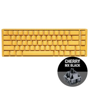 Геймърскa механична клавиатура Ducky One 3 Yellow SF 65, Cherry MX Black суичове - Image 2