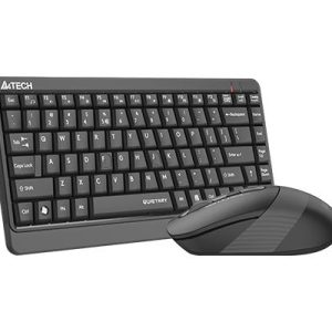 Комплект клавиатура и мишка A4TECH Fstyler FGS1110Q, Безжичен, Сива - Image 3