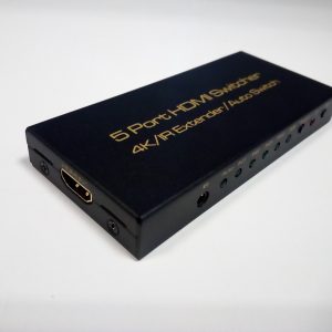 Автоматичен превключвател ESTILLO, HDMI switch, 5/1 x HDMI1.4, 5 входа 1 изход, Черен - Image 2