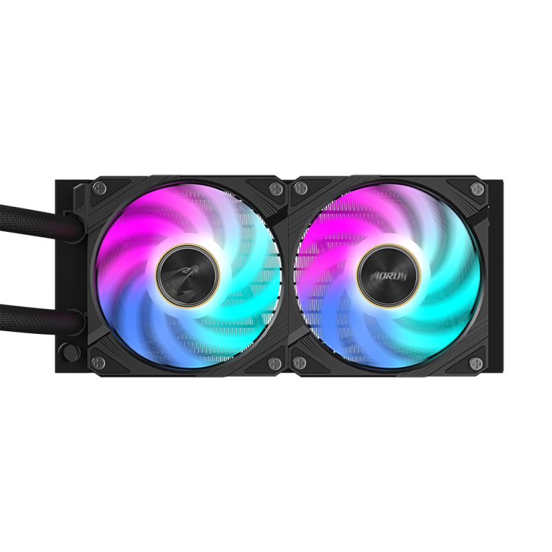Охладител за процесор Gigabyte AORUS WATERFORCE X II 240 Black - Image 4