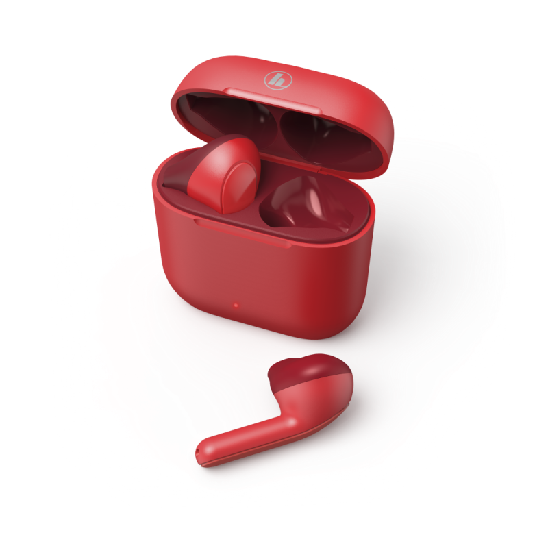 Блутут слушалки Hama Freedom Light, True Wireless, Гласов контрол, Червени - Image 3