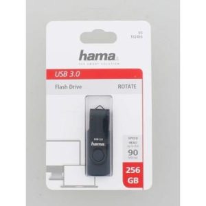 USB памет HAMA Rotate, 256GB,USB 3.0  90 MB/s, Петролно синьо - Image 4