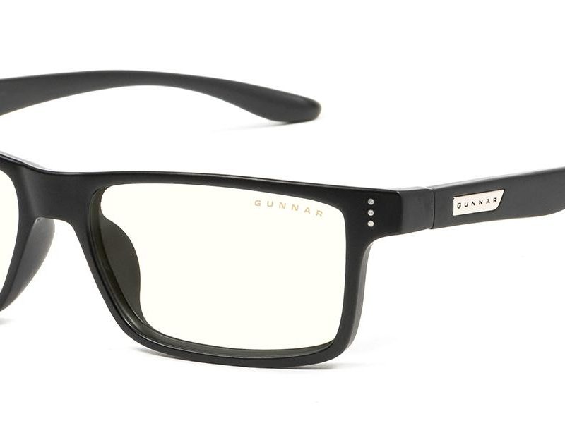Компютърни очила GUNNAR Vertex Onyx, Clear Natural, Черен