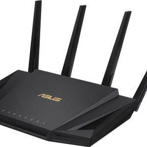 Безжичен рутер ASUS RT-AX58U V2, AX3000 Dual Band WiFi 6 (802.11ax), MU-MIMO, IPv6, OFDMA, AiMesh, AiProtection Pro, 2402 Mbps - Image 2