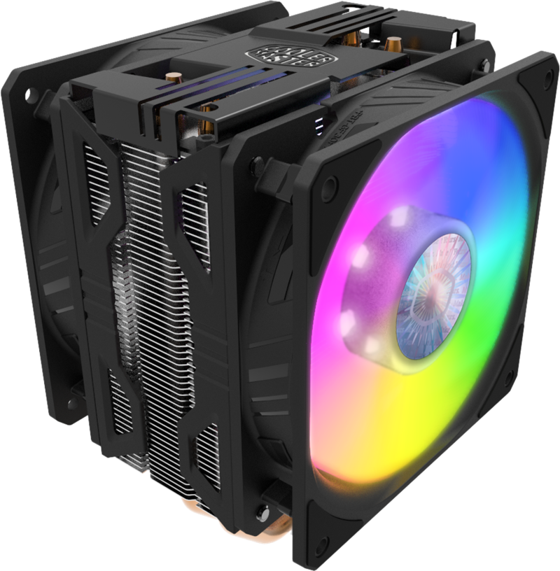Охладител за процесор Cooler Master Hyper 212 LED Turbo ARGB, AMD/INTEL - Image 2