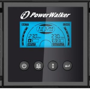 UPS POWERWALKER VI 1500RT HID LCD, 1500VA, Line Interactive - Image 3