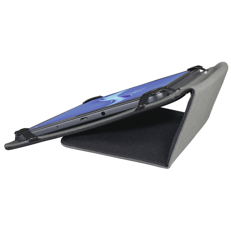 Калъф-стойка за таблет  HAMA Strap, 9.5 - 11", Черен, 216429 - Image 3