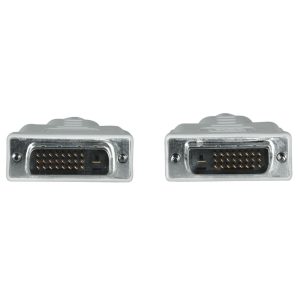 Кабел HAMA 200931, DVI мъжко - DVI мъжко, 1.5 м, Сив - Image 2