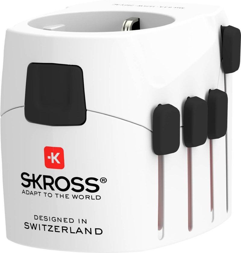 Адаптер SKROSS Pro World 1103180, Бял - Image 2