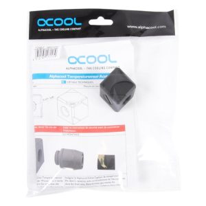 Терминал за свързване Alphacool Eiszapfen, G1/4 IT, 5 посочвен, Черен - Image 4