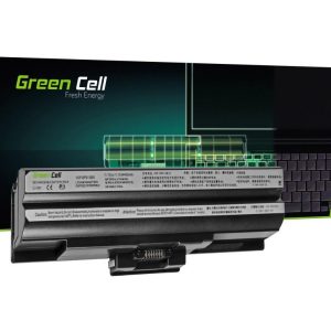 Батерия  за лаптоп GREEN CELL, Sony VAIO VGN-FW PCG-31311M VGN-FW21E VGP-BPS13, 10.8V, 4400mAh