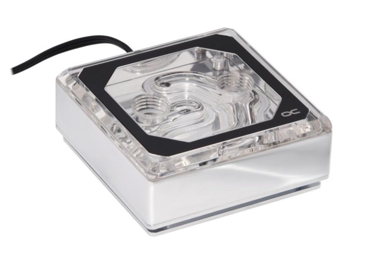 Воден блок за процесор Alphacool Eisblock XPX Aurora Edge, Acryl Chrome, Digital RGB - Image 4