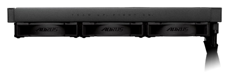Охладител за процесор Gigabyte AORUS WATERFORCE X 360, LCD Display, RGB - Image 3