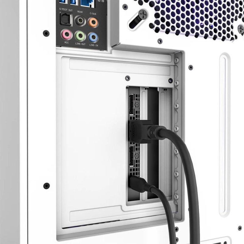 Брекет и кабел NZXT H7 Vertical GPU Mounting Kit, За вертикален монтаж на видео карта - Image 6
