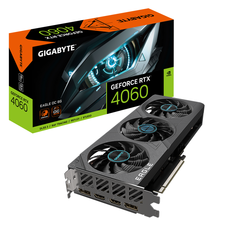 Видео карта GIGABYTE RTX 4060 EAGLE OC 8GB GDDR6 - Image 7