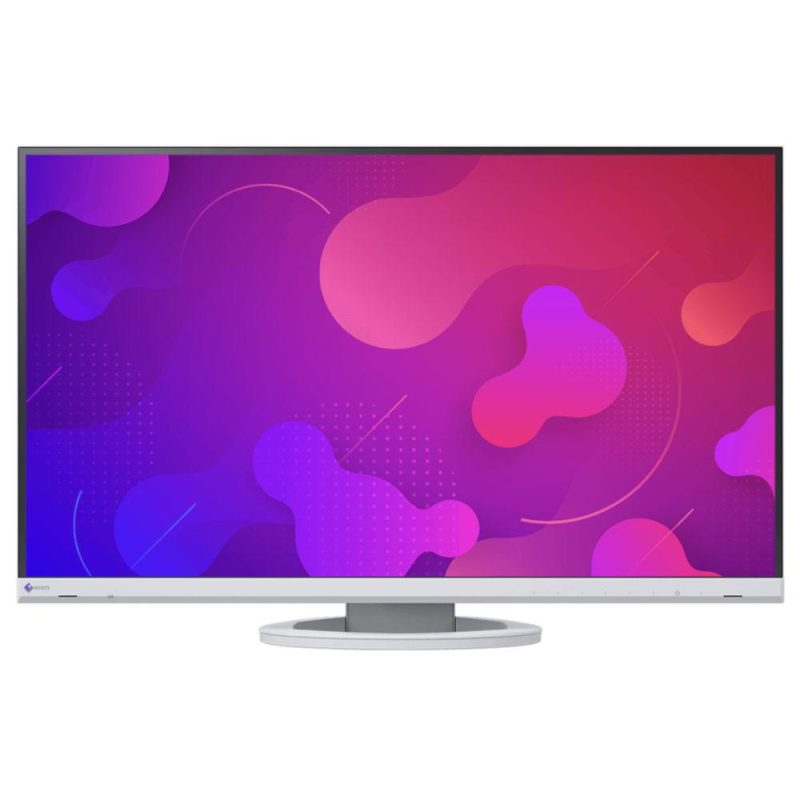 Монитор EIZO FlexScan EV2760, IPS, 27 inch, Wide, QHD, DVI-D, DisplayPort, HDMI, Бял