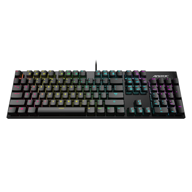 Геймърска механична клавиатура Gigabyte Aorus K1 RGB Cherry MX Red Switch - Image 2