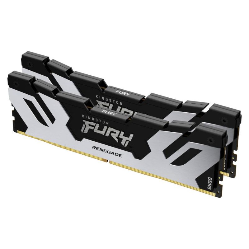 Памет Kingston Fury Renegade Silver 32GB(2x16GB) DDR5 6400MHz KF564C32RSK2-32 - Image 2