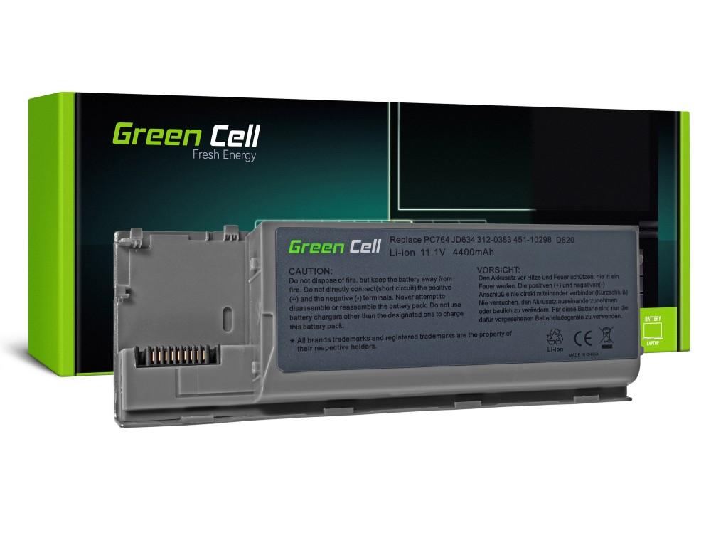 Батерия за лаптоп GREEN CELL, Dell Latitude D620/630, 11.1V, 4400mAh