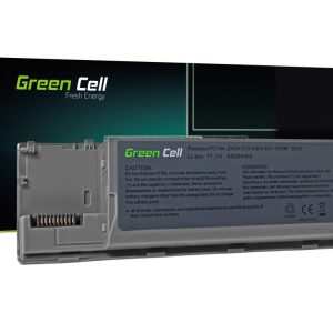 Батерия  за лаптоп GREEN CELL, Dell Latitude D620/630, 11.1V, 4400mAh