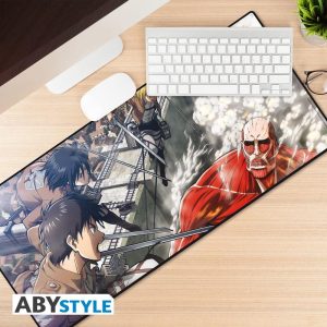 Геймърски пад ABYSTYLE - ATTACK ON TITAN - Eren vs Colossal Titan, XXL - Image 2