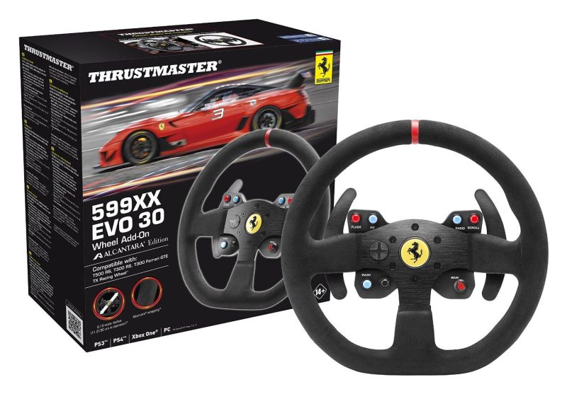 Волан THRUSTMASTER, 599XX EVO 30 Add-On, серия Алкантара - Image 4