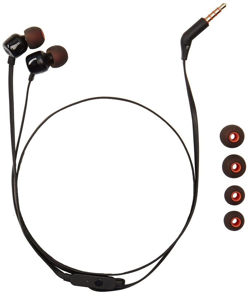 Слушалки JBL T110, In Ear, Черен - Image 2