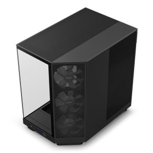 Кутия NZXT H6 Flow RGB Matte Black - Middle Tower - Image 11