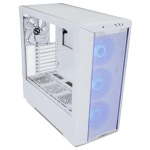 Кутия Lian-Li LANCOOL III RGB Mid-Tower, Tempered Glass, Бяла - Image 3