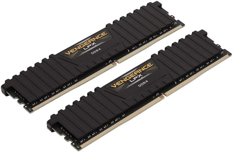 Памет CORSAIR VENGEANCE LPX, 16GB (2 x 8GB), DDR4, 3200MHz, Black - Image 2