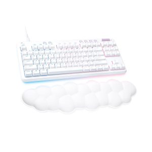 Геймърска механична клавиатура Logitech G G713, TKL, Tactile, RGB LED, US Layout, бяла - Image 2