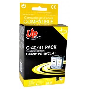 Мултипак мастилници съвместими Uprint CANON PG40 XL+ CL41XL Black/Color - Image 2