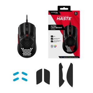 Геймърска мишка HyperX Pulsefire Haste, RGB, USB 2.0, Черен/Червен - Image 6
