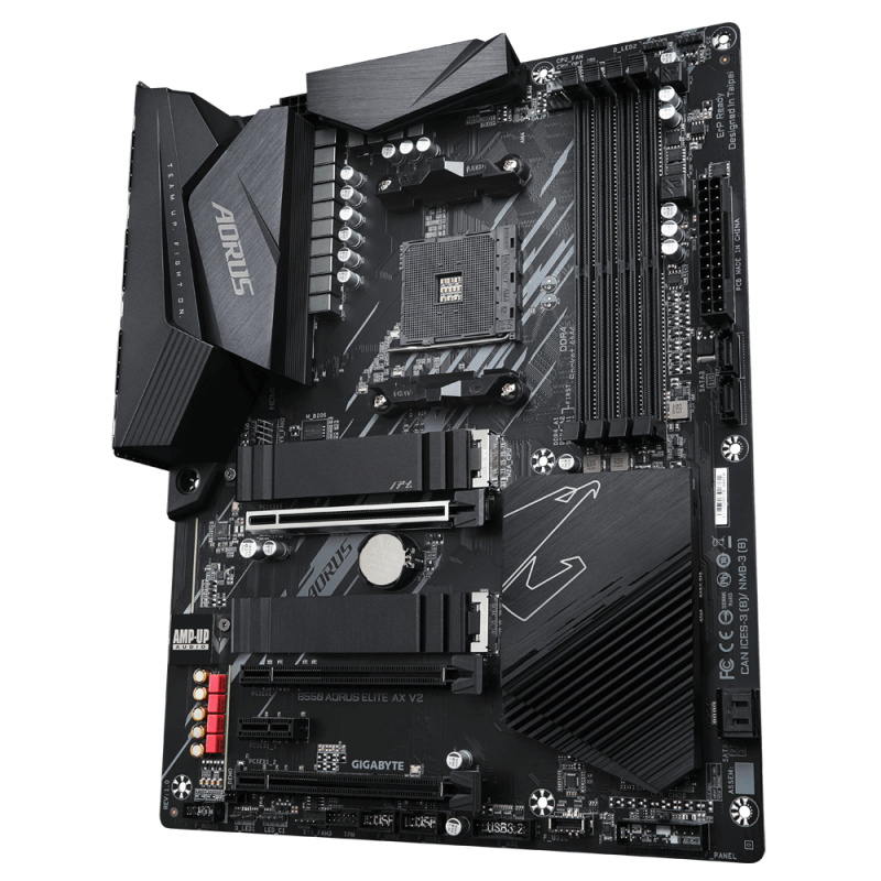 Дънна платка GIGABYTE B550 AORUS ELITE AX V2 Socket AM4 - Image 2