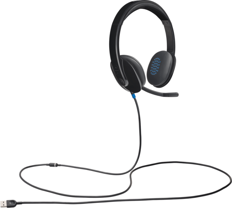 Слушалки с микрофон Logitech H540 - Image 4