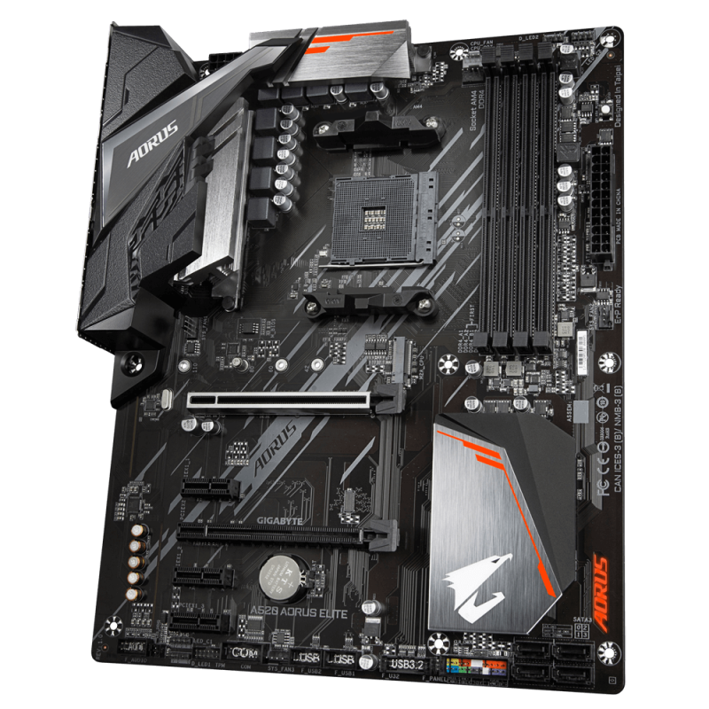 Дънна платка GIGABYTE A520 AORUS ELITE AM4 - Image 2