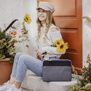 Калъф за лаптоп HAMA Florence, 13.3" (34 cm), Черен/Сив - Image 6