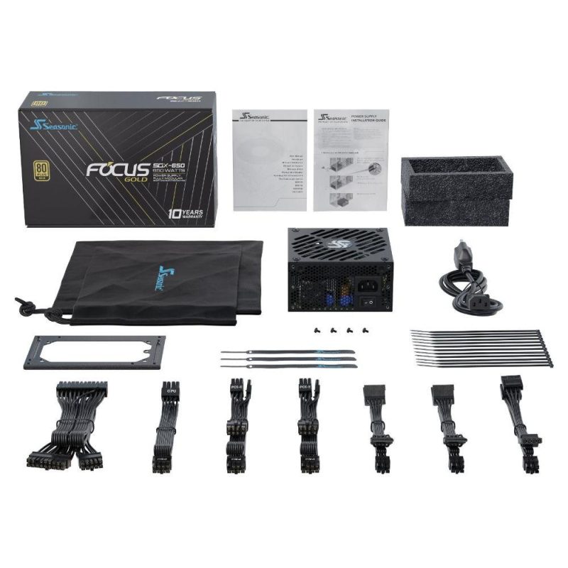 Захранващ блок Seasonic FOCUS 650SGX, 650W - Image 4