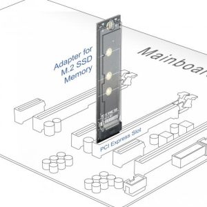 Адаптер Delock 64105, PCI Express x1 към M.2 Key M - Image 4