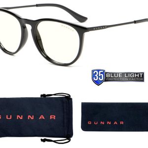 Компютърни очила GUNNAR Menlo Onyx, Clear, Черен - Image 4