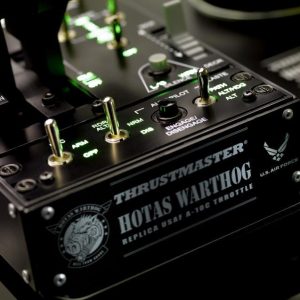 Джойстик и контролен панел,  авиосимулатор Thrustmaster HOTAS Warthog  за PC, Черен - Image 3