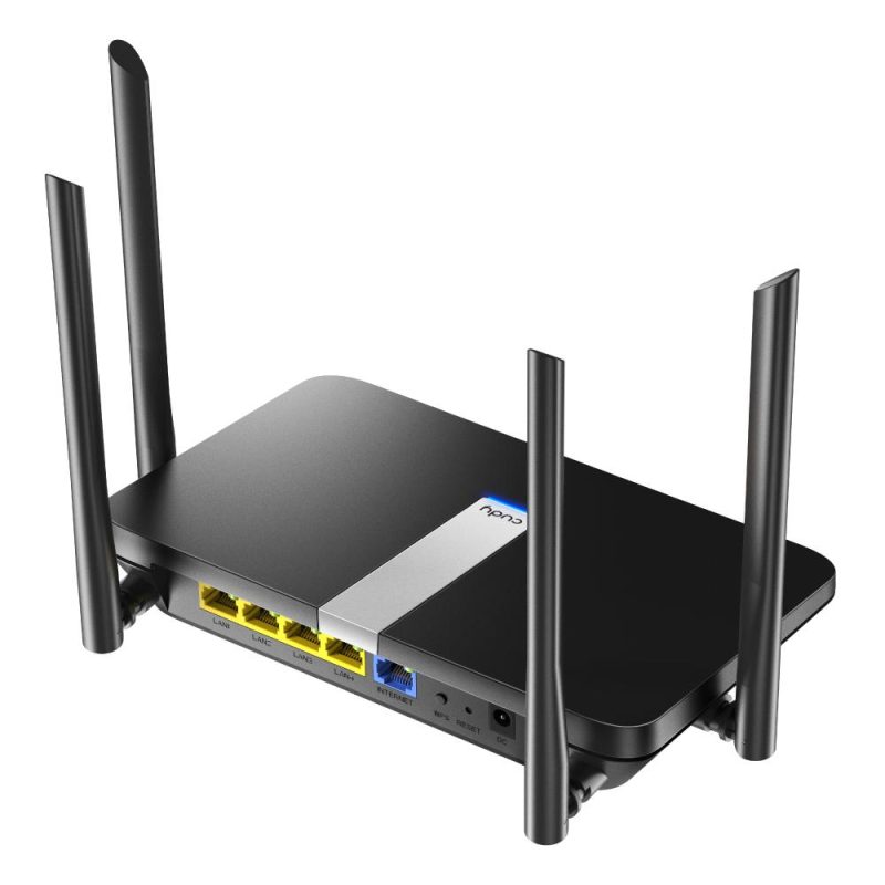 Безжичен рутер Cudy X6, 2.4/5 GHz, 574 - 1201 Mbps, 10/100/1000 - Image 2