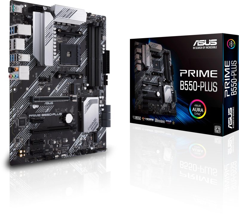 Дънна платка ASUS PRIME B550-PLUS, socket AM4 - Image 2