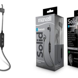 Блутут слушалки тапи MAXELL BT100 SOLID, Черни - Image 3