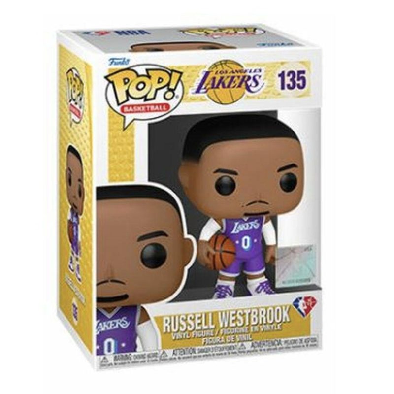 Фигурка Funko POP! Basketball NBA: Los Angeles Lakers - Russell Westbrook (CE'21) #135 - Image 2