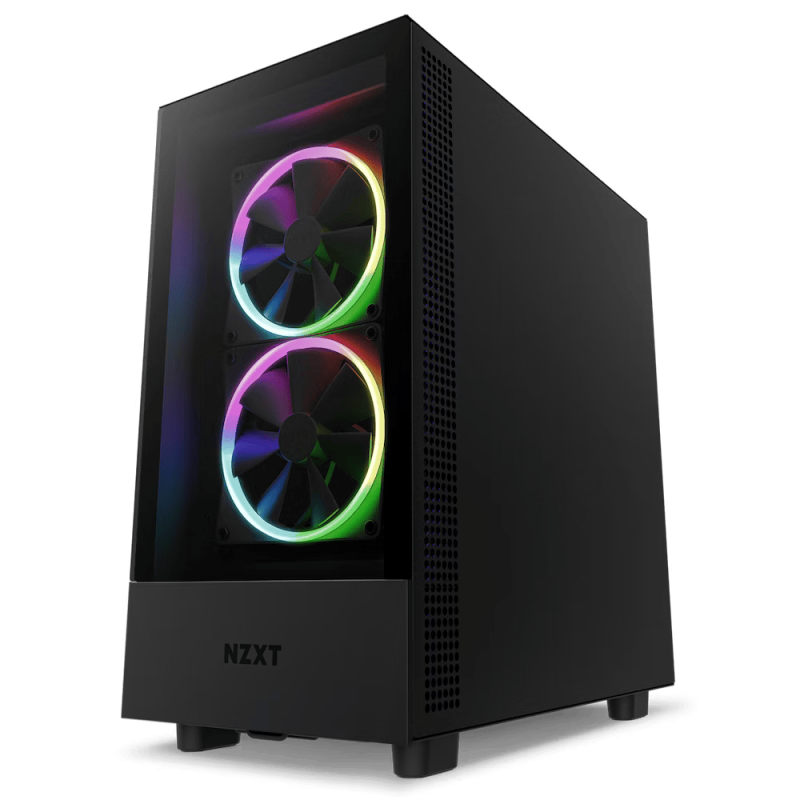 Кутия NZXT H5 Elite Matte Black, Tempered Glass, Mid-Tower - Image 2