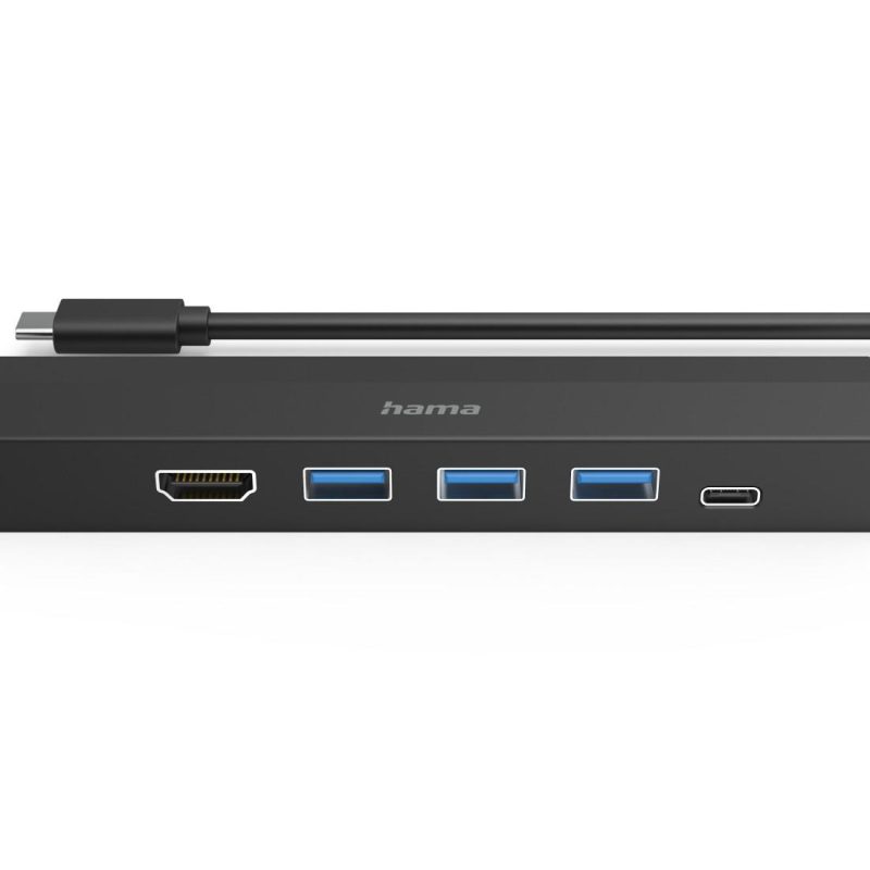 USB-C хъб HAMA, мултипорт, 6 порта, 3 x USB-A, USB-C, HDMI, LAN/Ethernet - Image 9